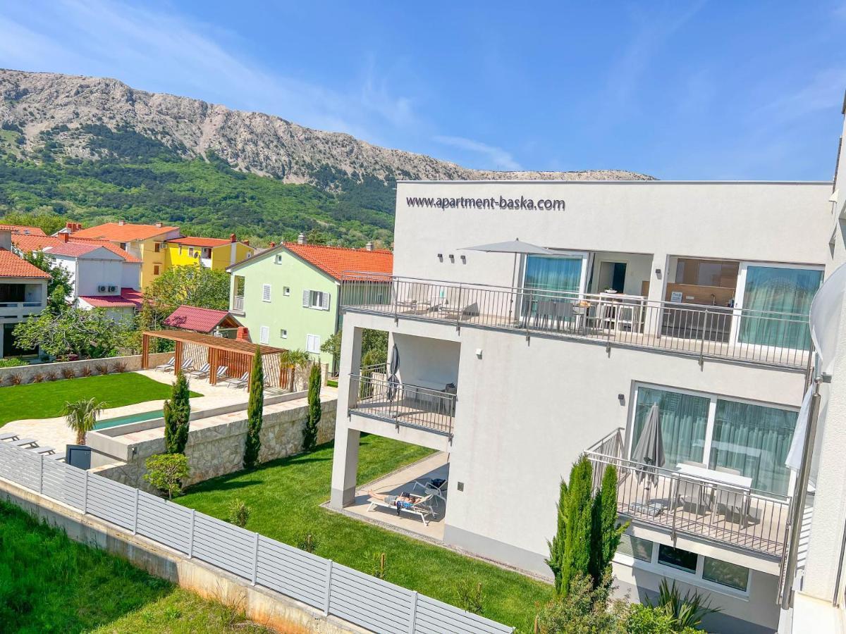 Apartment Baska, Exklusive Apartments Mit Poolarea In Baska, Krk - Kroatien Екстер'єр фото