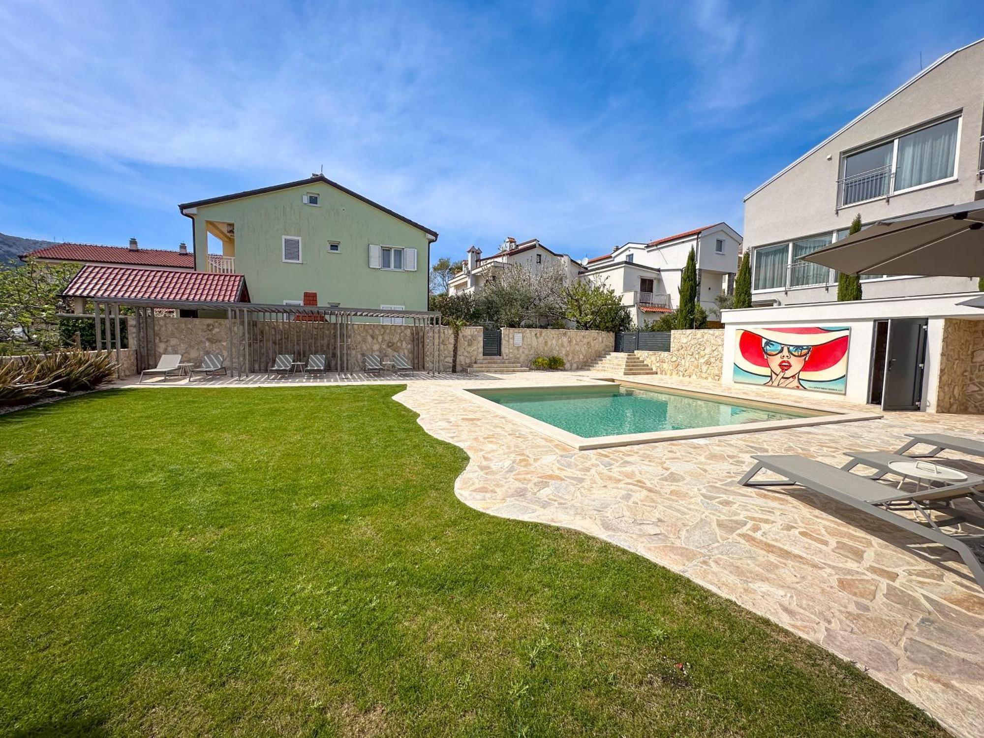 Apartment Baska, Exklusive Apartments Mit Poolarea In Baska, Krk - Kroatien Екстер'єр фото