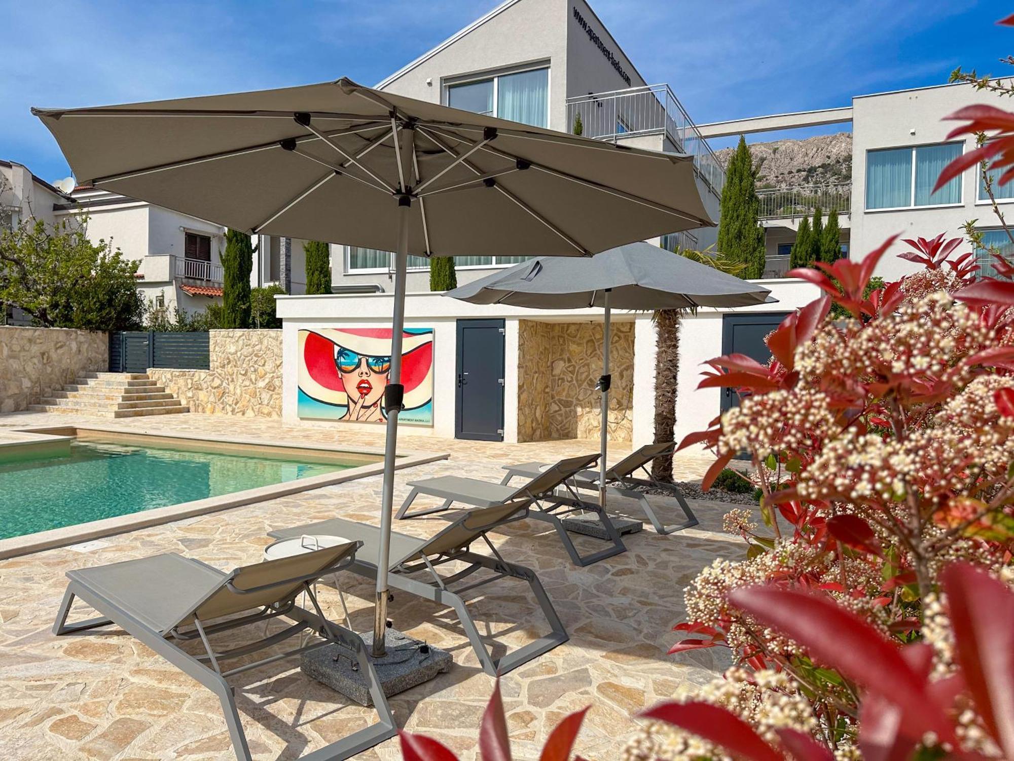 Apartment Baska, Exklusive Apartments Mit Poolarea In Baska, Krk - Kroatien Екстер'єр фото